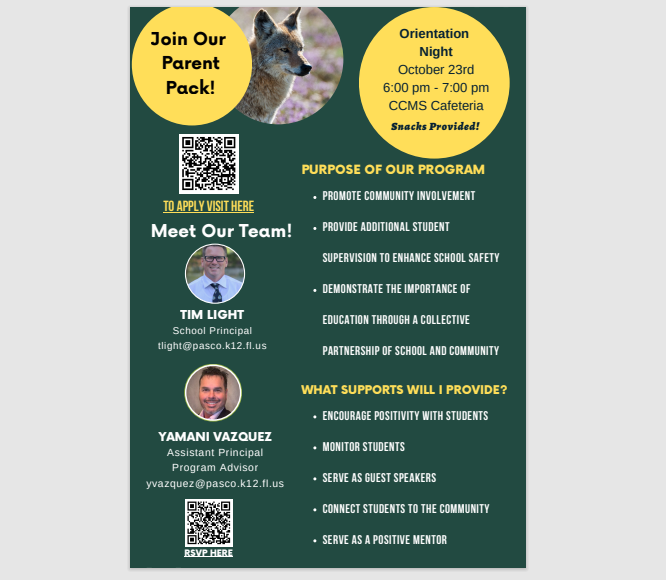 Join our Parent Pack