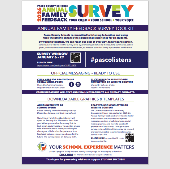 Family Feedback Survey